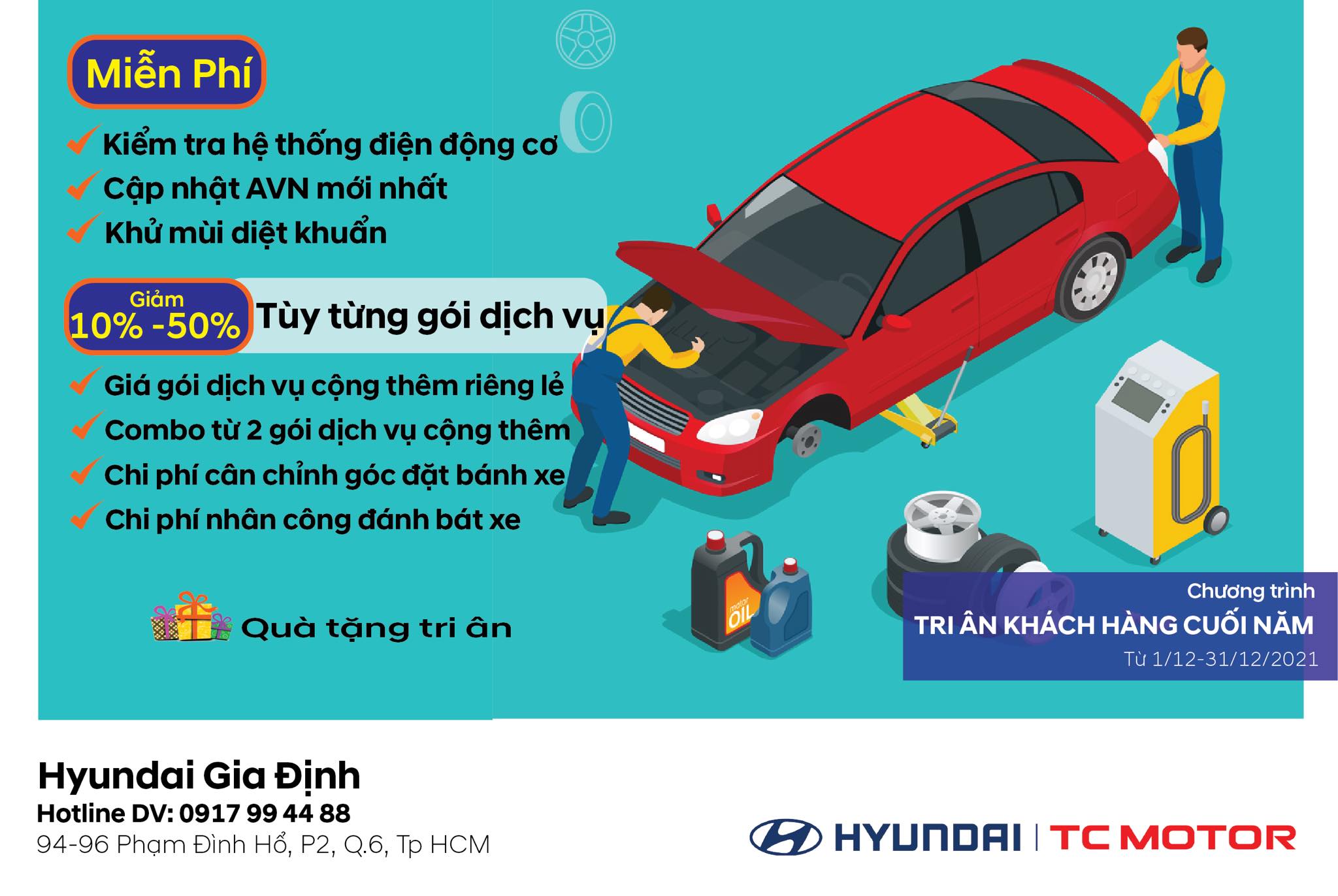 Tri ân khách hàng cuối năm