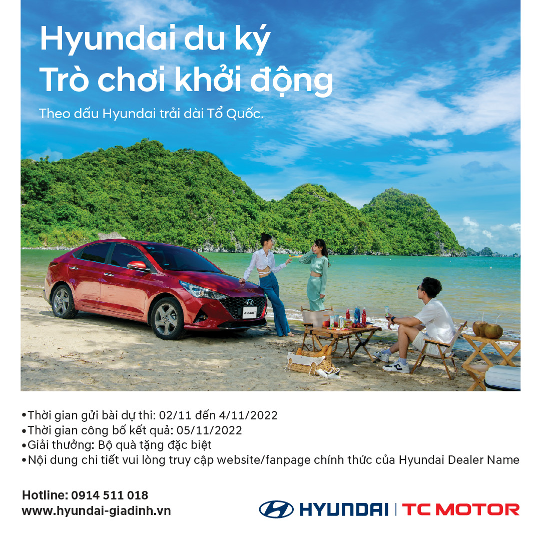 Cuộc thi Hyundai du ký – theo dấu Hyundai trải dài Tổ quốc