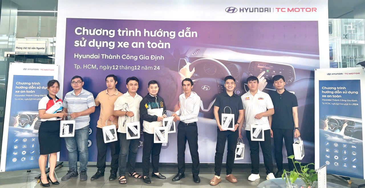 Cảm ơn quý khách hàng tham gia chương trình HDSDXAT tháng 12 tại Hyundai Thành Công Gia Định - ảnh 3