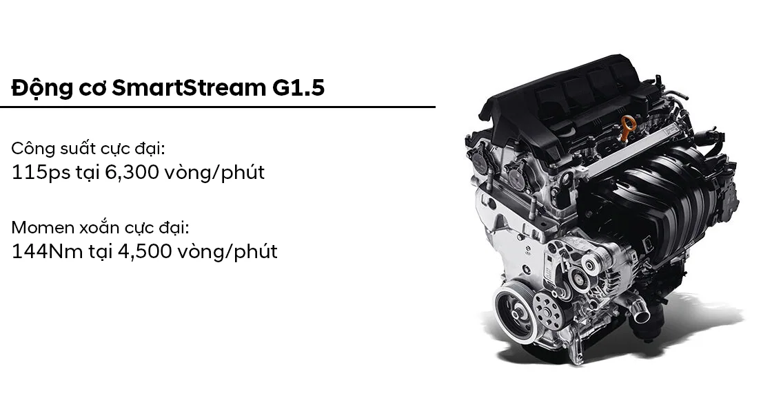 Creta - Động cơ Smartstream G1.5