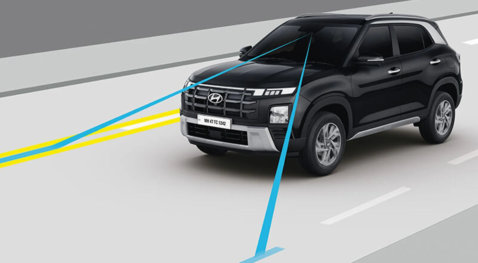 Creta - Hỗ trợ giữ và duy trì làn đường LKA/LFA