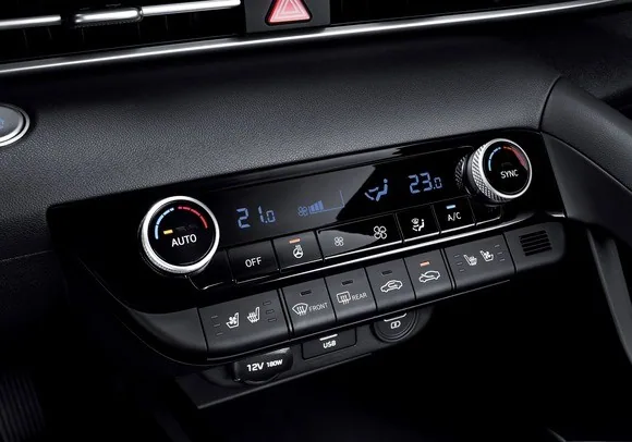 Elantra - Điều hòa tự động hai vùng độc lập