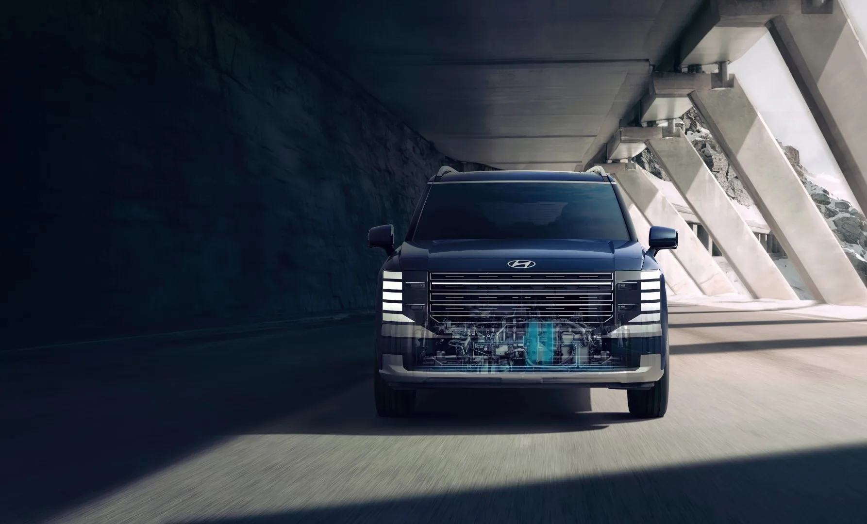 PALISADE Hybrid - Công nghệ e-Motion Drive