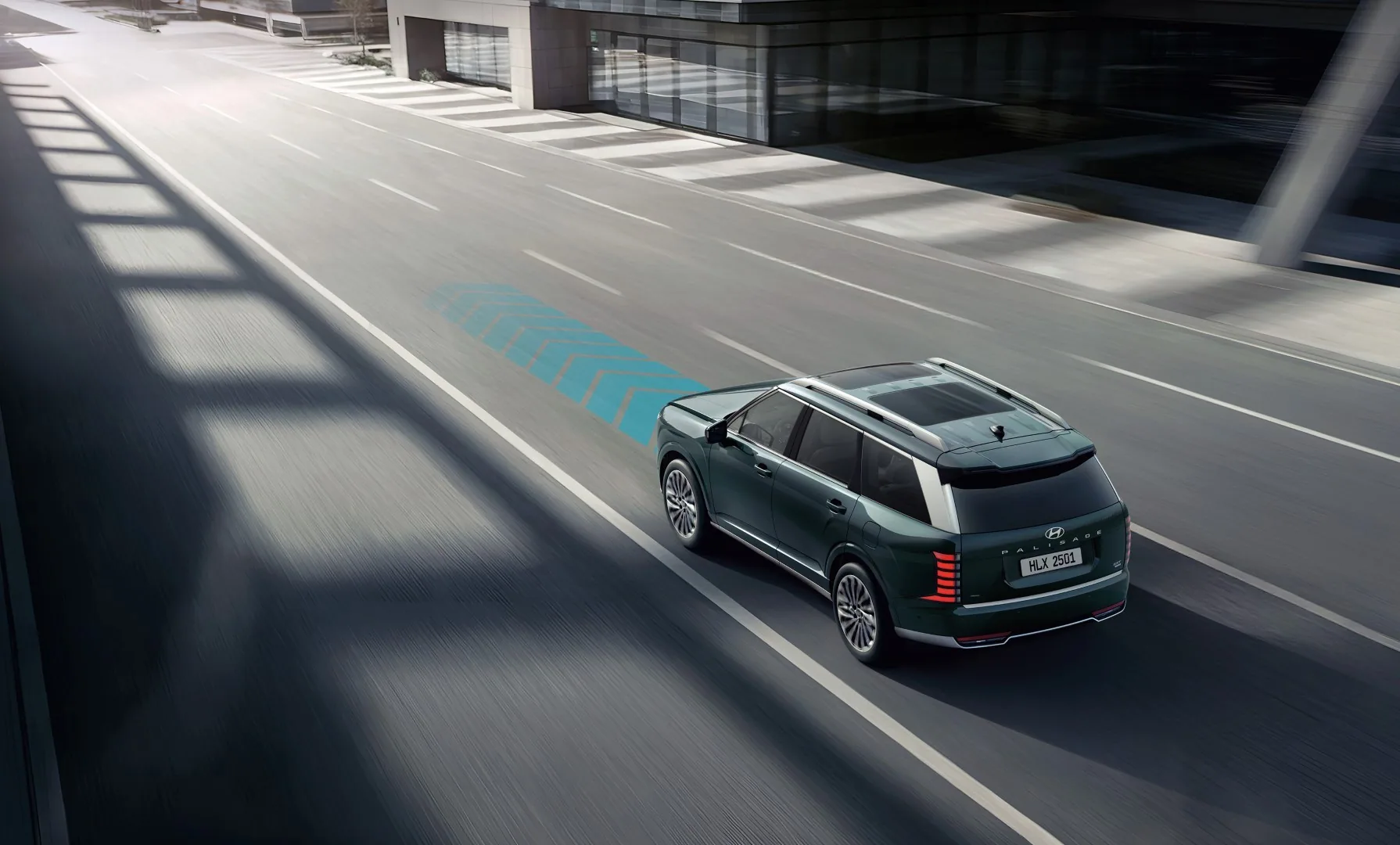 PALISADE Hybrid - Hỗ trợ giữ và duy trì làn đường