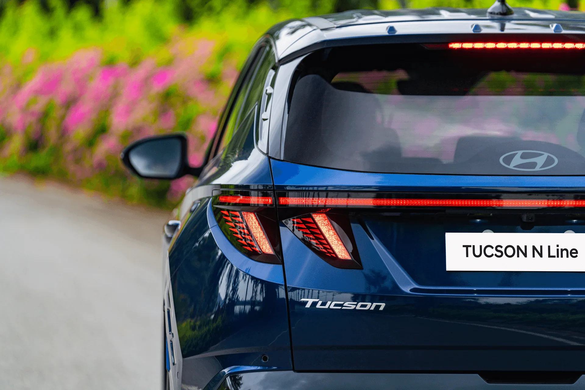 Tucson - Cụm đèn hậu LED kéo dài